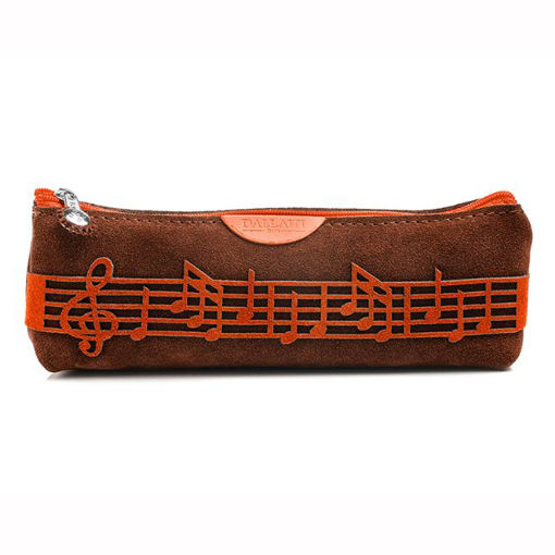 Picture of MUSIC SCORE SUEDE LONG CASE.